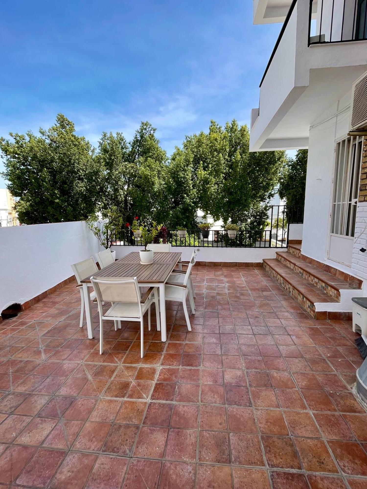 La Terraza De Triana Apartman Sevilla Kültér fotó